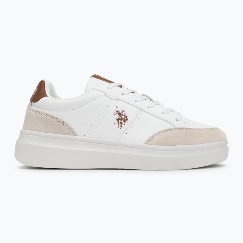 Мъжки обувки U.S. Polo Assn. CODY003B бяло/светло кафяво 2