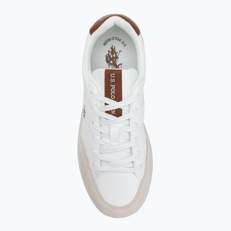 Мъжки обувки U.S. Polo Assn. CODY003B бяло/светло кафяво 5