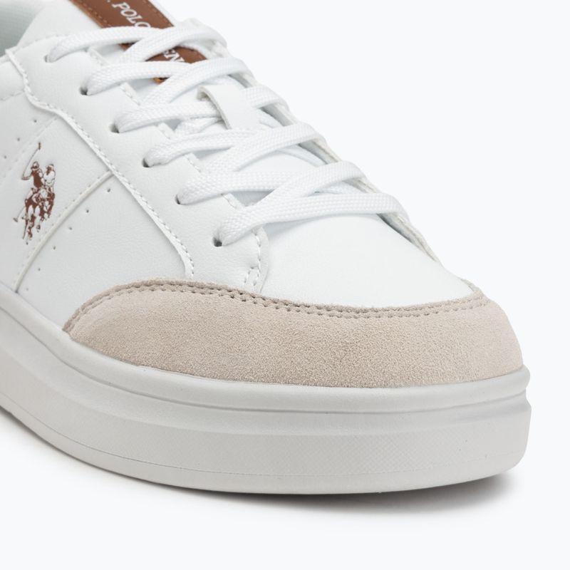 Мъжки обувки U.S. Polo Assn. CODY003B бяло/светло кафяво 7