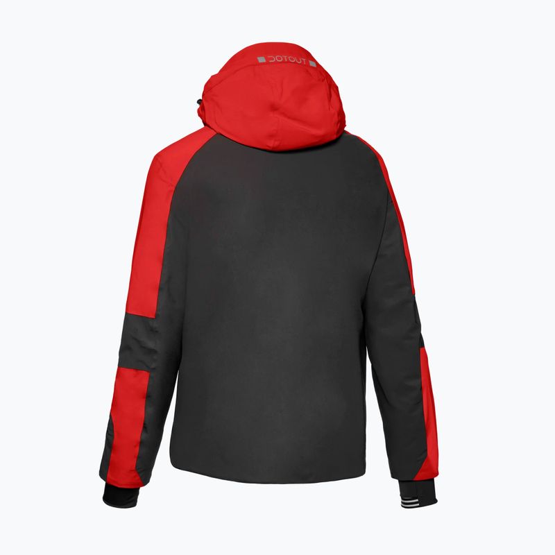 Мъжко скиорско яке DOTOUT Slope chinese red/black beauty 2