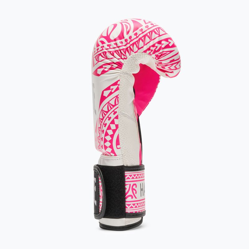 Боксови ръкавици LEONE 1947 Haka bianco/white 6