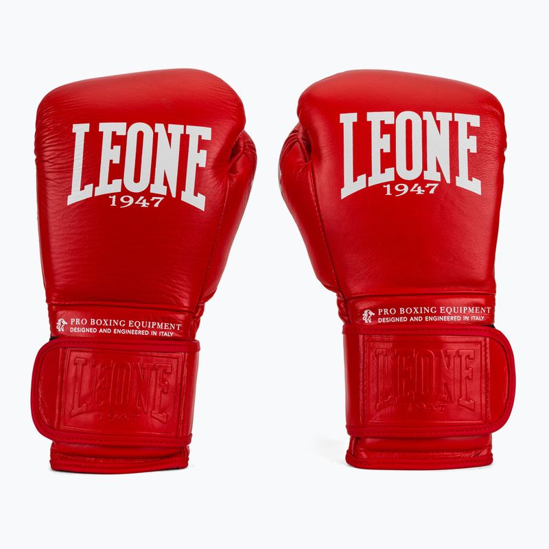 Боксови ръкавици LEONE 1947 Най-големият червен 2