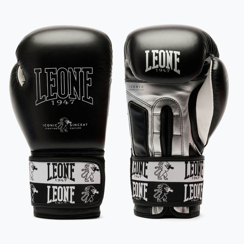 Боксови ръкавици LEONE 1947 Iconic black