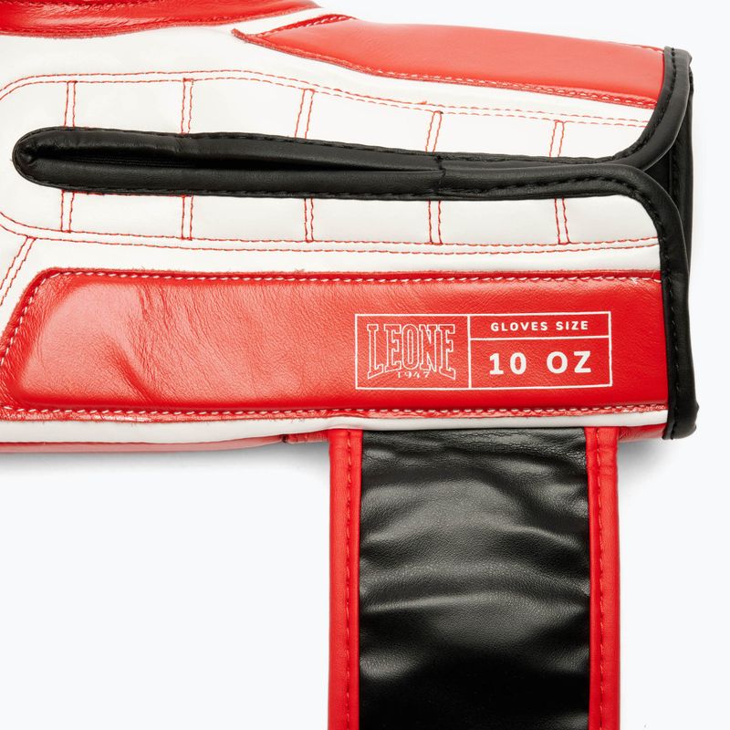 Боксови ръкавици LEONE 1947 Iconic red 9