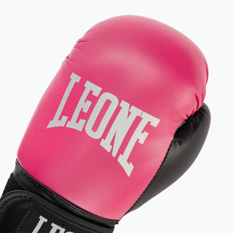 Детски боксьорски ръкавици LEONE 1947 Thunder Jr fuchsia 5