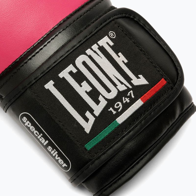 Детски боксови ръкавици LEONE 1947 Thunder Jr fuchsia 8