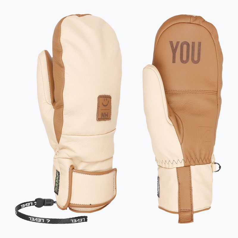 Детски ръкавици за сноуборд Level Rover Mitt beige