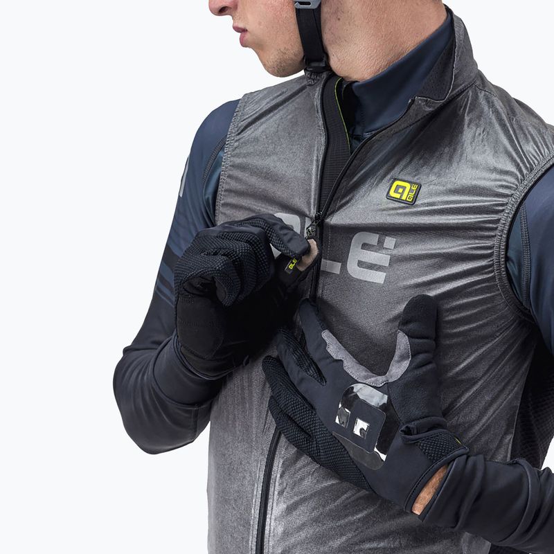 Мъжка колоездачна жилетка Alè Black Reflective grey L20038401 4