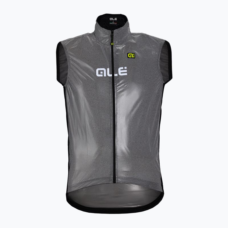 Мъжка колоездачна жилетка Alè Black Reflective grey L20038401 6