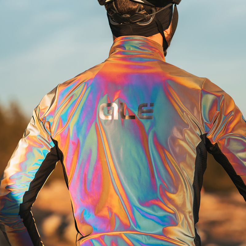 Мъжко яке Alé Giubbino Iridescent Reflective Biker Jacket L20036519 7
