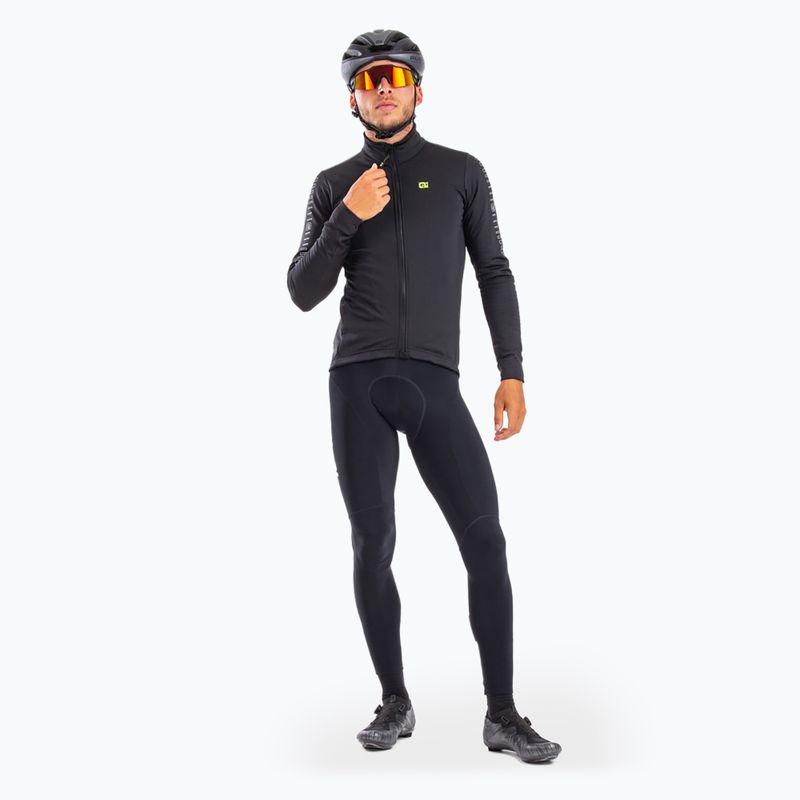 Мъжко яке за колоездене Alé Fondo black L21046401 2