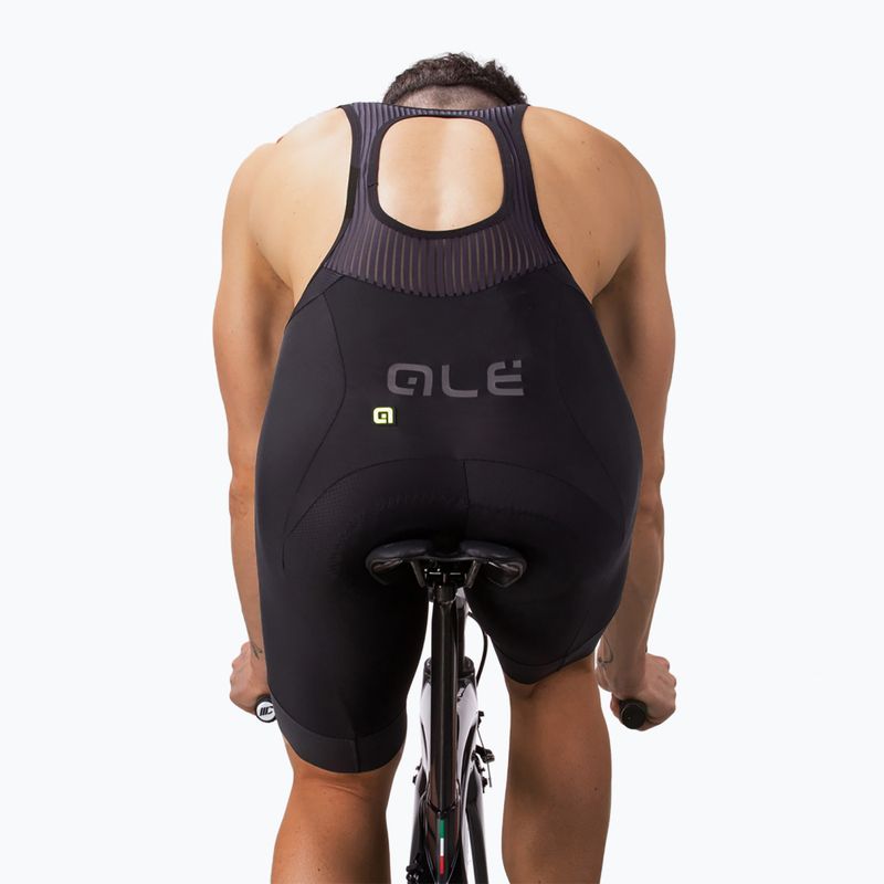 Мъжки къси панталони за колоездене Alé GT 2.0 Bibshort black L21123401 4