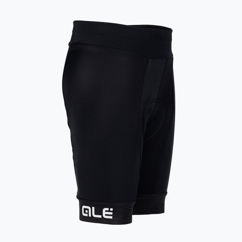 Детски къси панталони за колоездене ALÉ Pantalone S/B Bimbo Kid черно и бяло L21153467 3