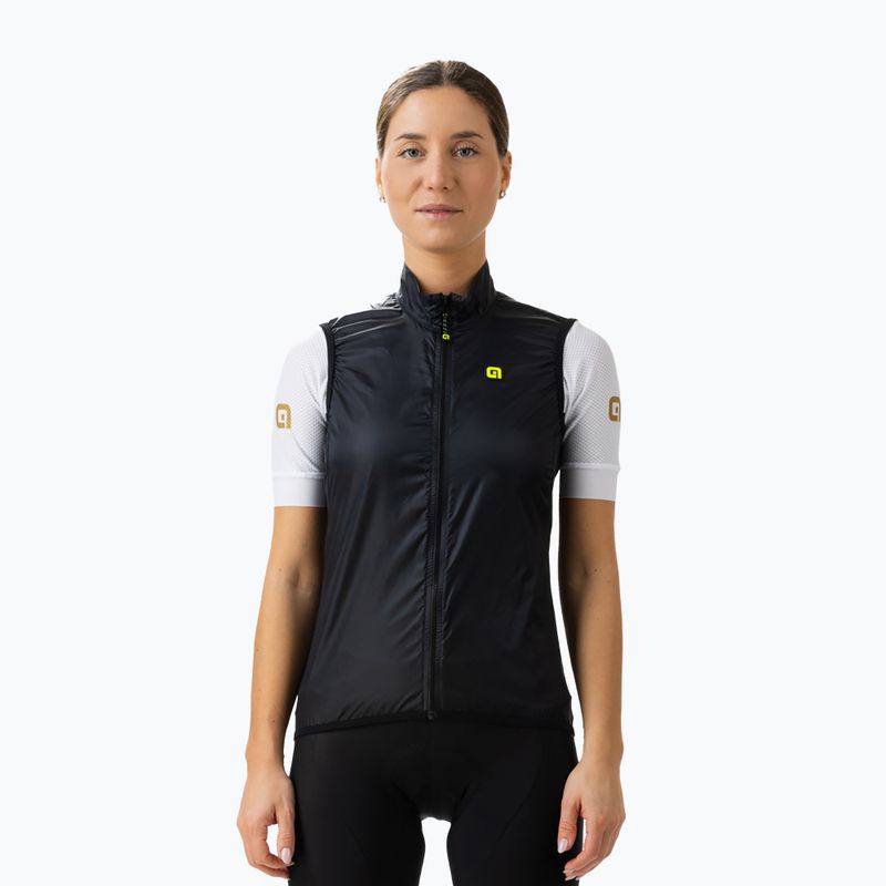 Дамска колоездачна жилетка Alé Gilet Donna Vento 2.0 black L21168401