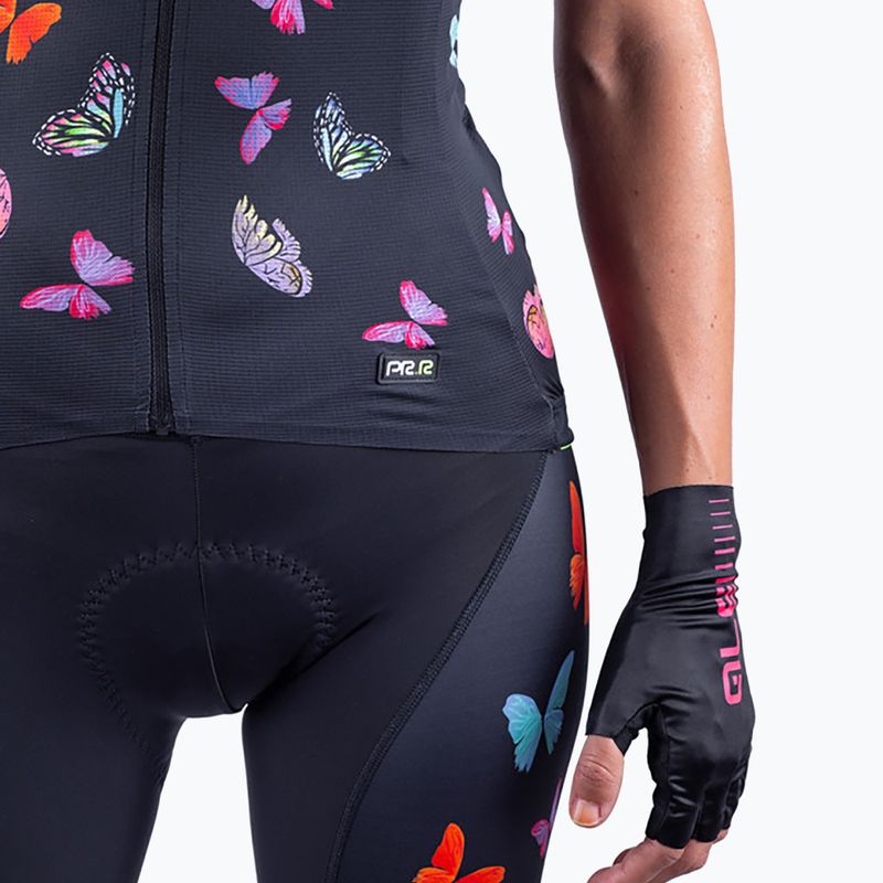 Дамска колоездачна фланелка Alé Maglia Donna MC Butterfly black L21169401 7