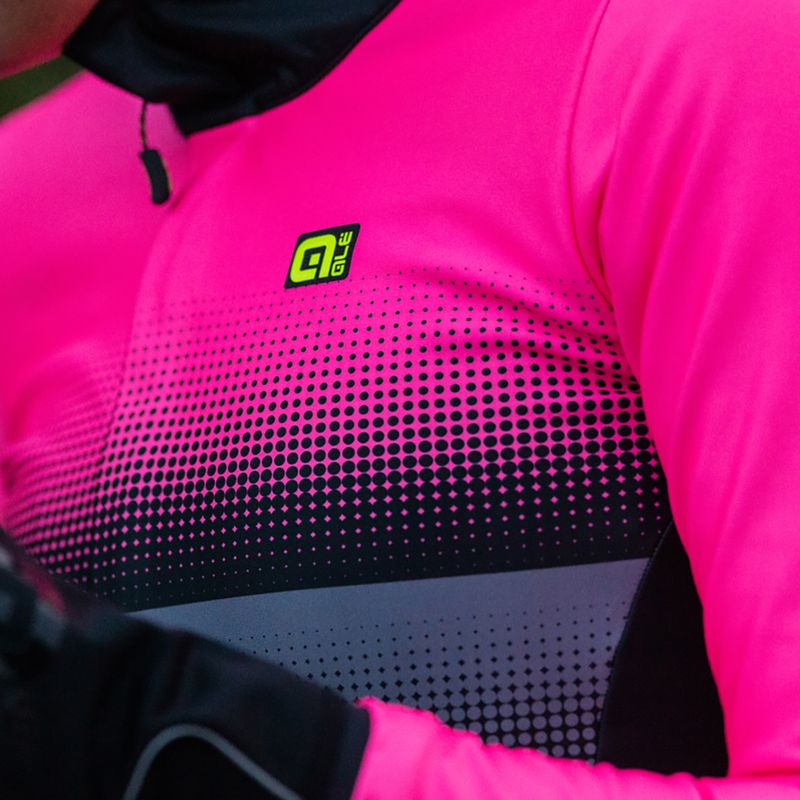 Дамско яке за колоездене Alé Gradient pink L22008543 10