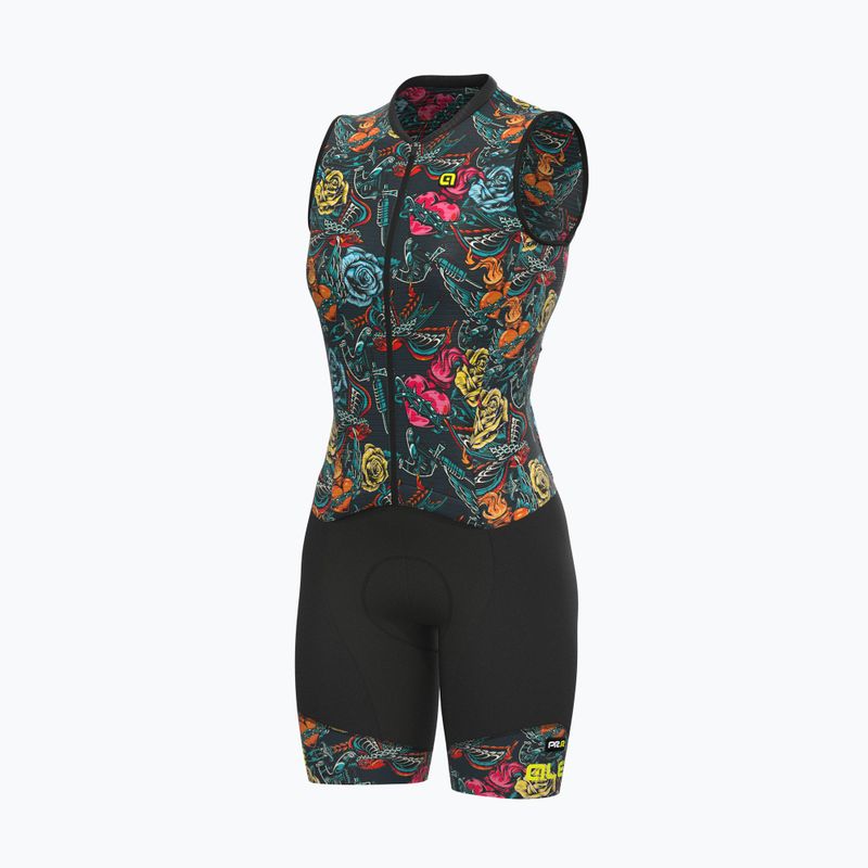 Дамски костюм за триатлон Alé Body SM Donna Tattoo grey L22156403