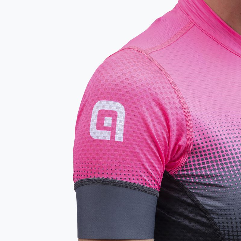 Дамско колоездачно трико Alé Gradient black/pink L22175543 6