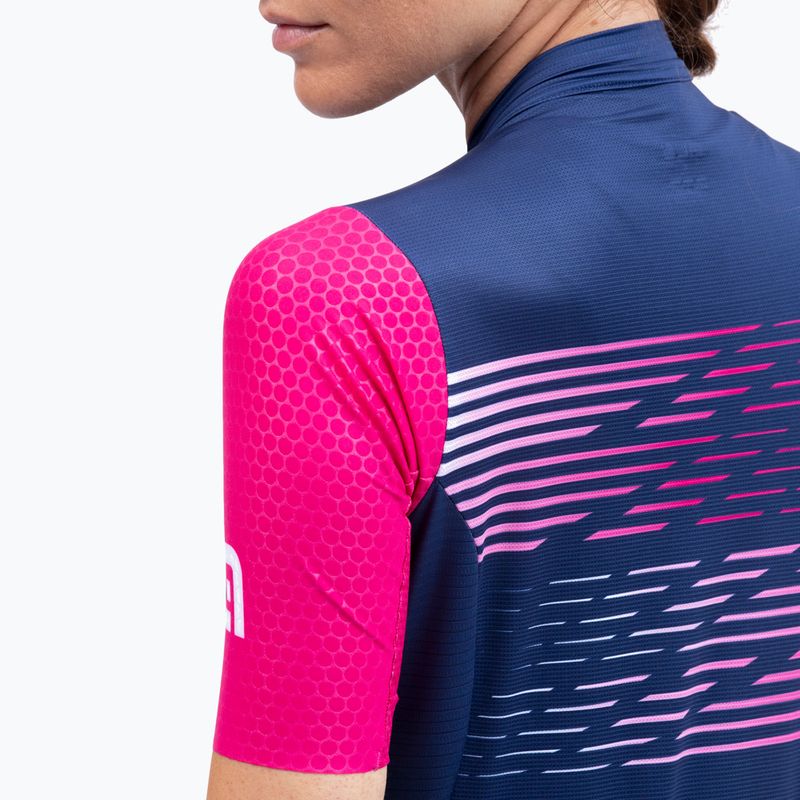Дамска колоездачна фланелка Alé Maglia Donna MC Logo pink L22150543 4