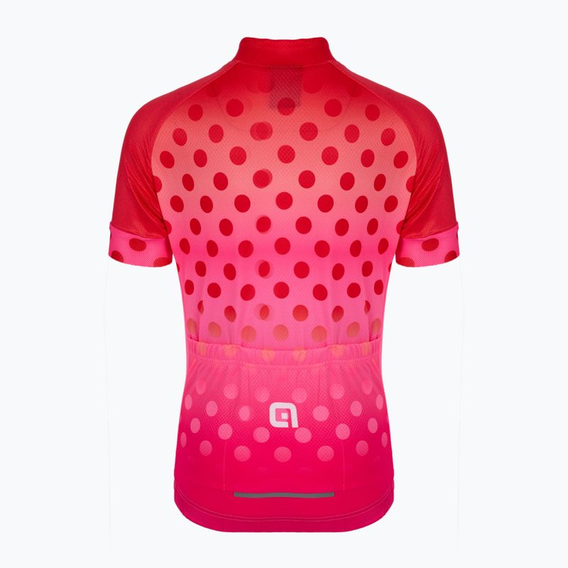 Детска колоездачна фланелка Alé Maglia MC Bubble pink L22227405 2
