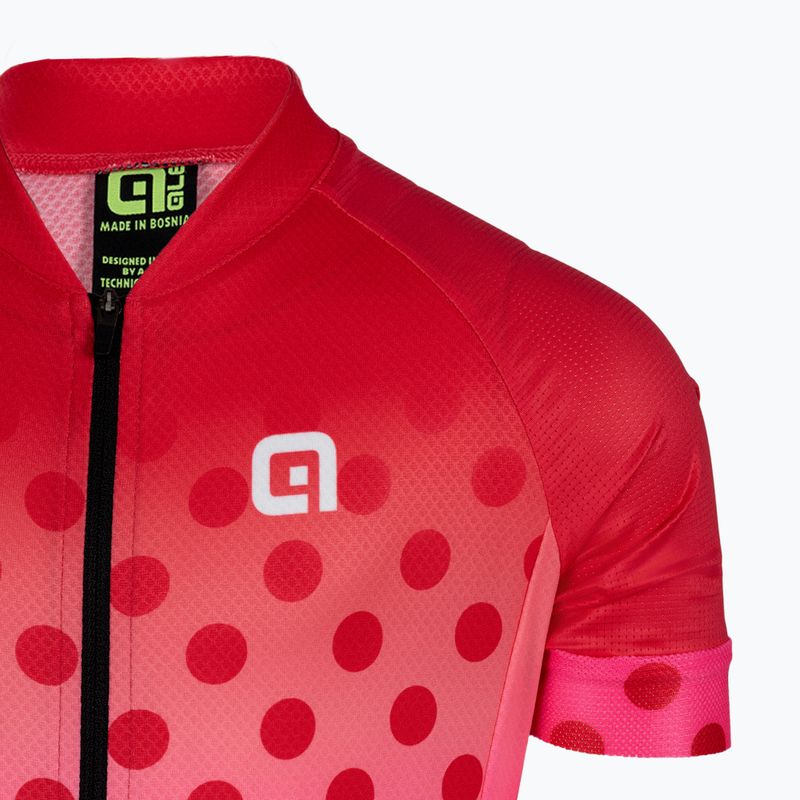 Детска колоездачна фланелка Alé Maglia MC Bubble pink L22227405 3