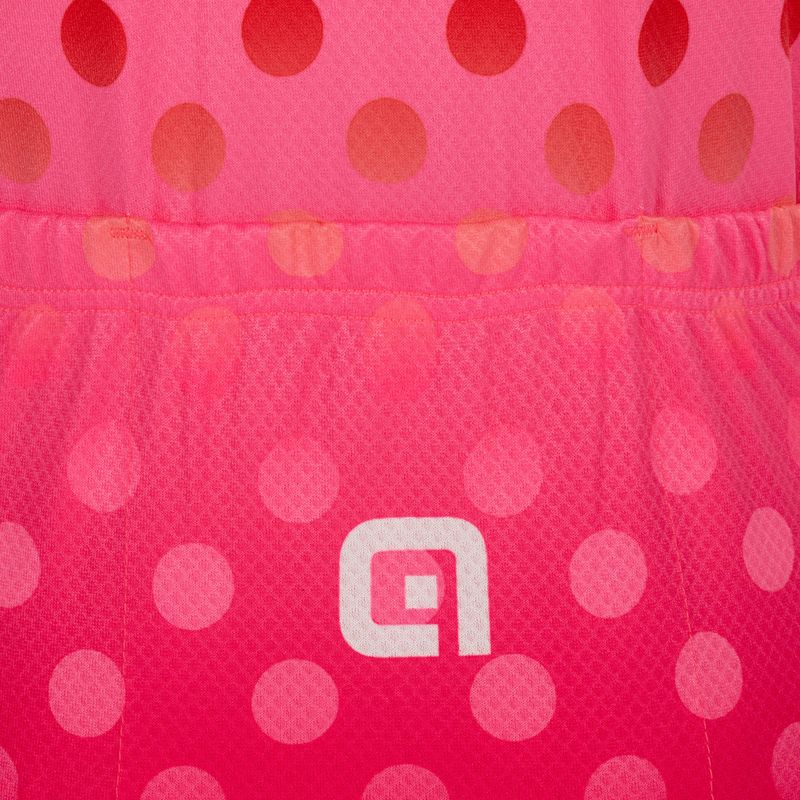 Детска колоездачна фланелка Alé Maglia MC Bubble pink L22227405 4