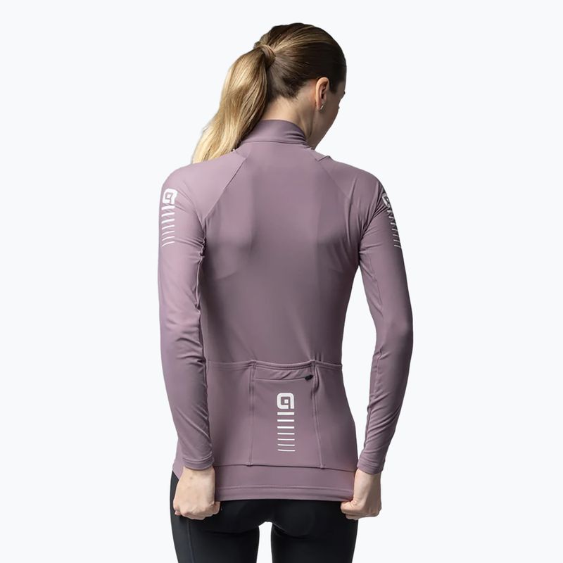 Дамски суитшърт за колоездене Alé Warm Race cashmere 2