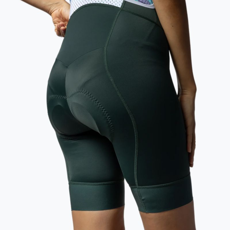 Дамски шорти за колоездене Alé Magic Colour Bibshorts forest green 6
