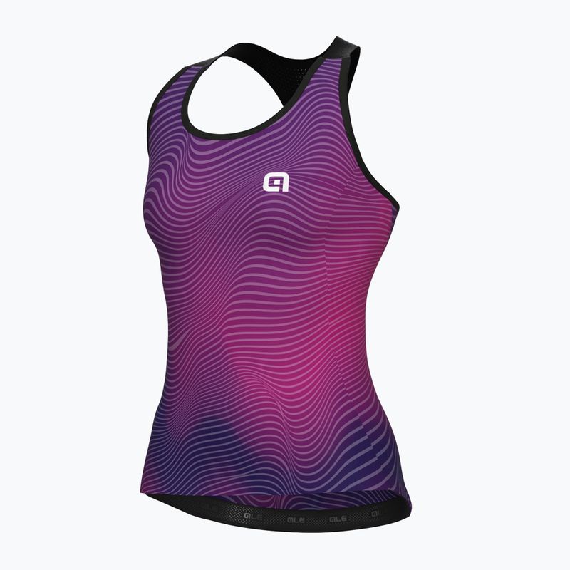 Дамско колоездачно трико Alé Onda Tank Top лилаво L23117494 7