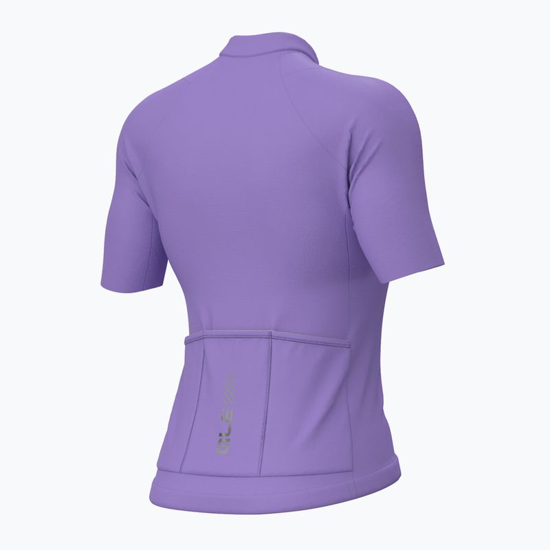 Дамско колоездачно трико Alé Color Block lilac 7