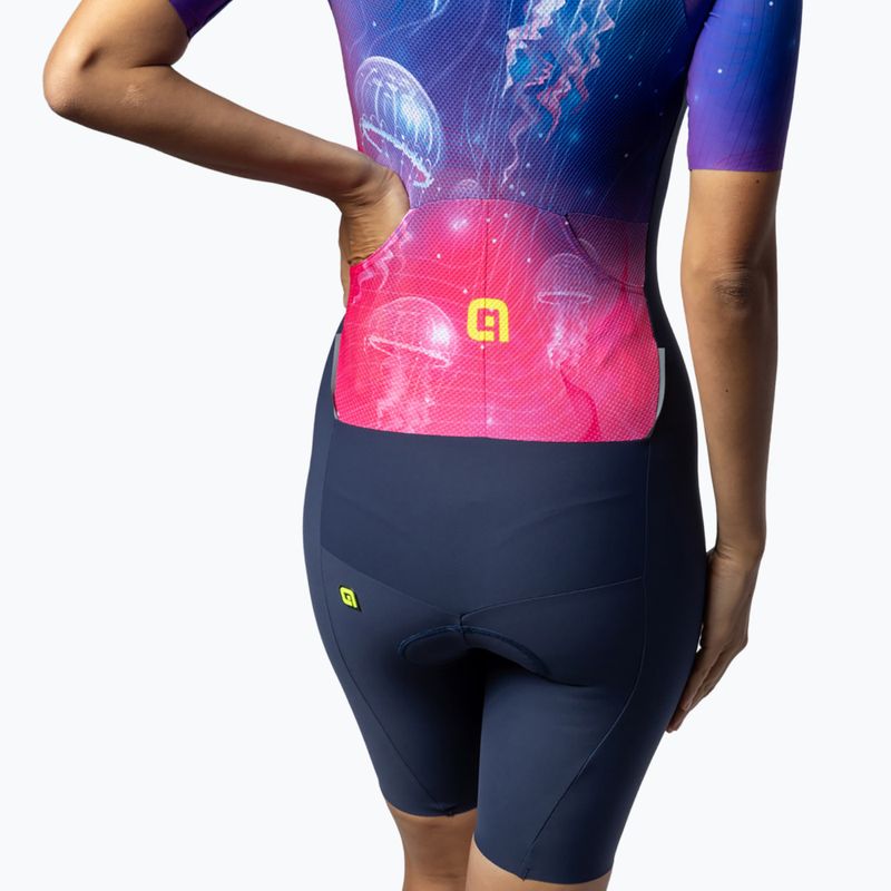 Дамски костюм за колоездене Alé Sea blue 6