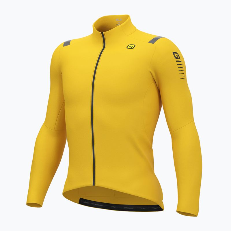 Мъжки суитшърт за колоездене Alé Warm Race yellow 6