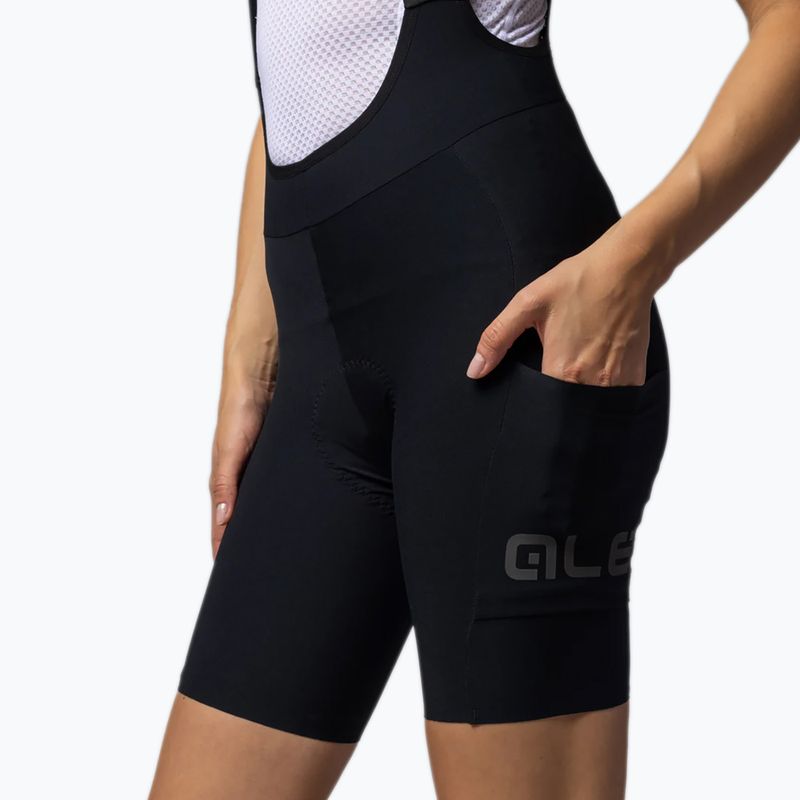 Дамски шорти за колоездене Alé Gravel Pro Bibshorts black 5