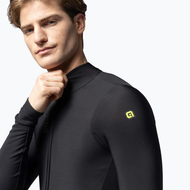 Мъжки суитшърт за колоездене Alé Fondo 3.0 LS Jersey nero/black 4