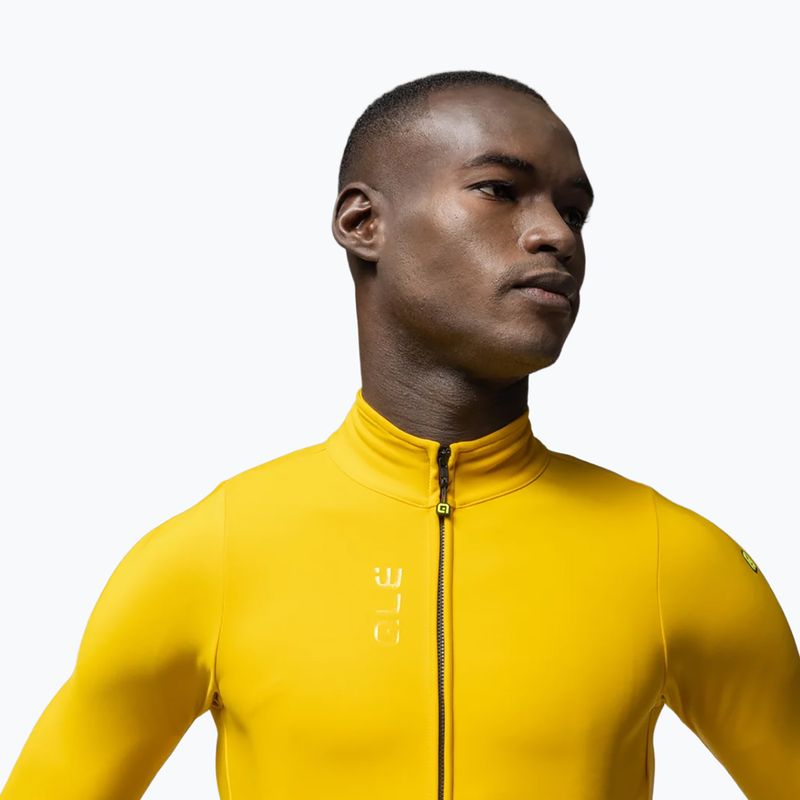 Мъжки суитшърт за колоездене Alé Fondo 3.0 LS Jersey zenzero/ginger 3