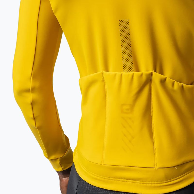 Мъжки суитшърт за колоездене Alé Fondo 3.0 LS Jersey zenzero/ginger 5
