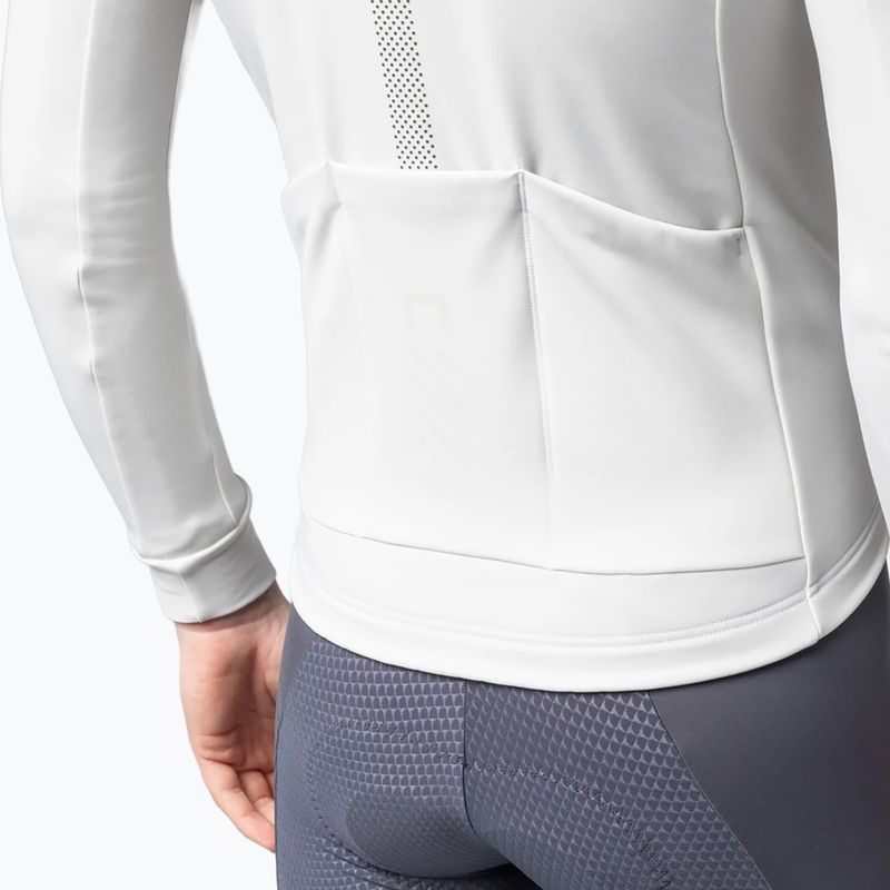Мъжки суитшърт за колоездене Alé Fondo 3.0 Jersey stucco 5