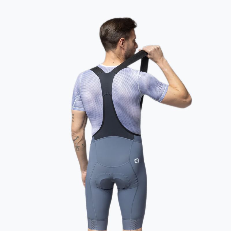 Мъжки шорти за колоездене Alé Magic Colour Bibshorts steel 2