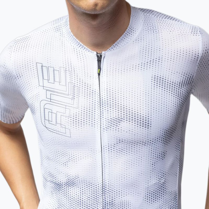 Мъжка тениска за колоездене Alé Follow Me 2.0 white 4