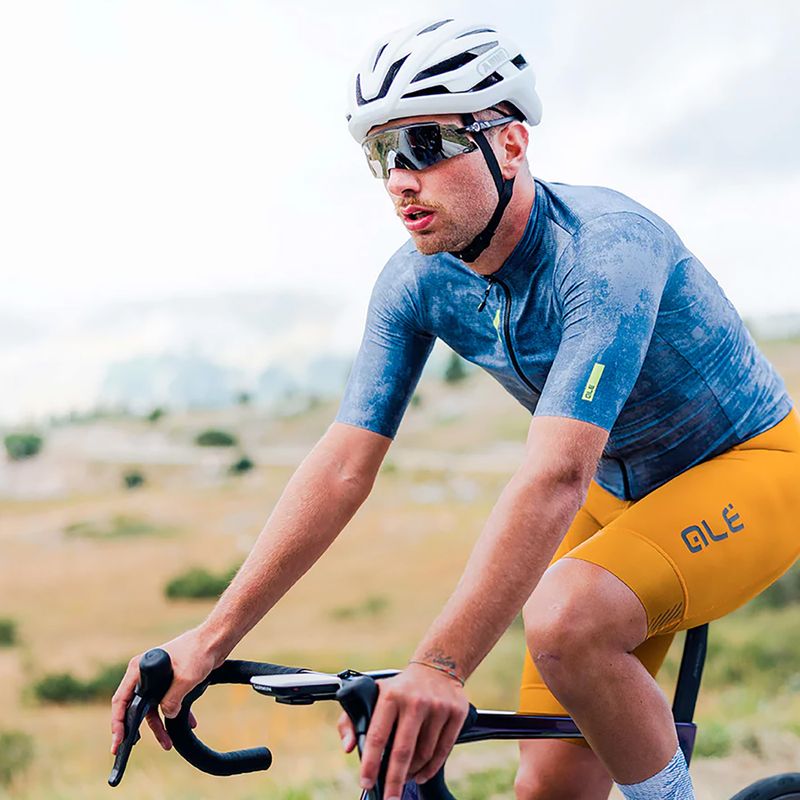 Мъжка тениска за колоездене Alé Deep powder blue 6