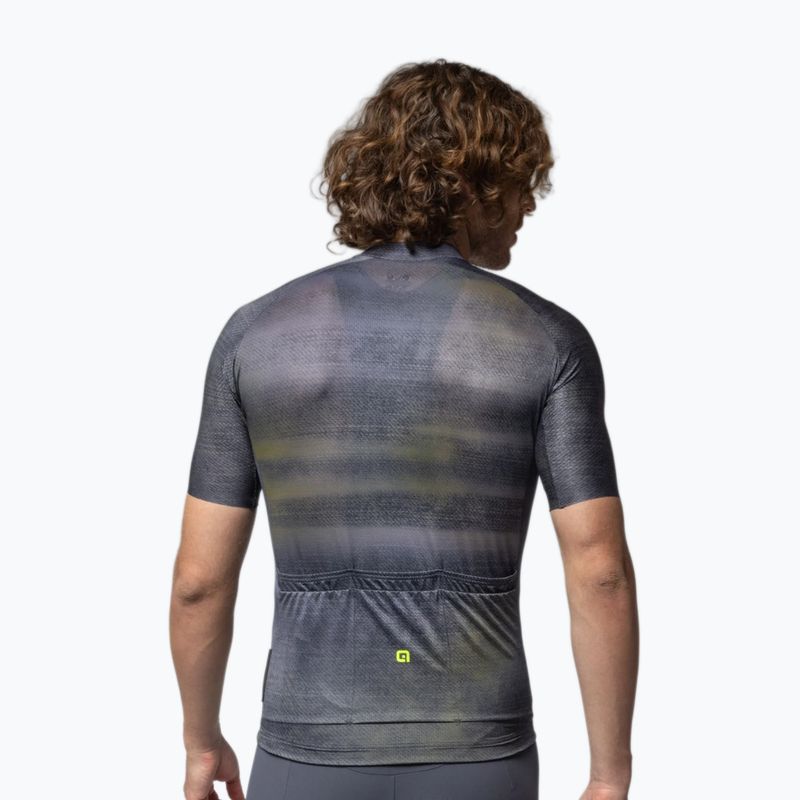 Мъжка тениска за колоездене Alé Traccia black 2