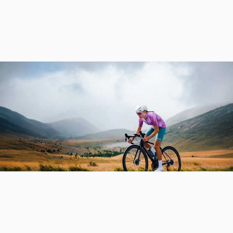 Дамска тениска за колоездене Alé Argon pink combo 7