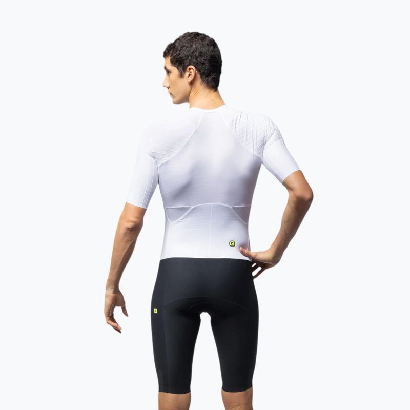 Мъжки гащеризон за триатлон Alé Eagle Tri white 2