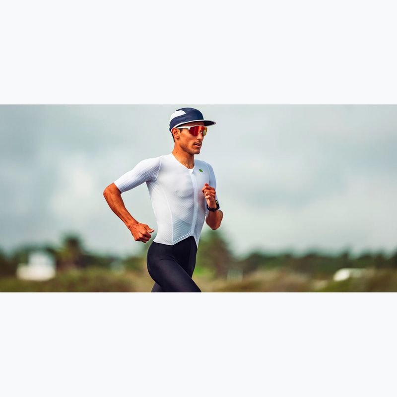 Мъжки гащеризон за триатлон Alé Eagle Tri white 7