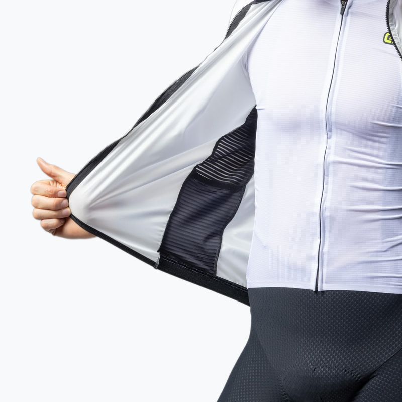 Мъжко яке за колоездене Alé Light Pack 2.0 white 6