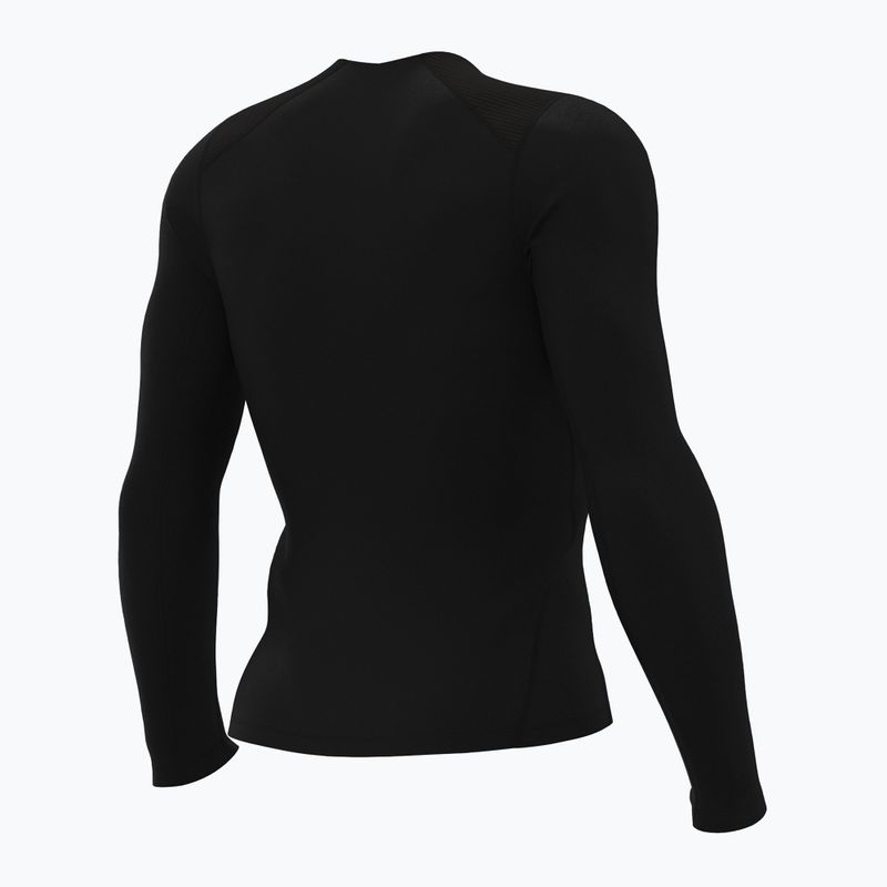 Мъжка фланелка за колоездене Alé Merino LS nero/black 9