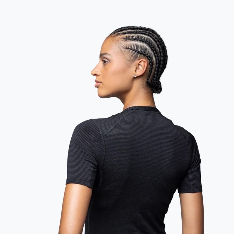 Дамска фланелка за колоездене  Alé Merino SS nero/black 4
