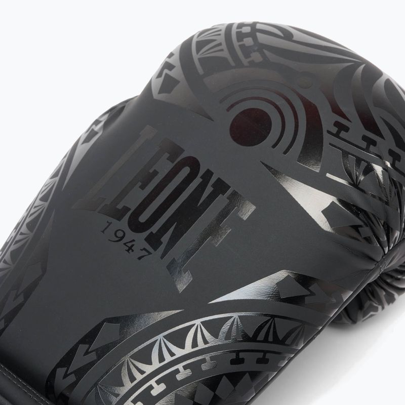 Боксови ръкавици LEONE 1947 Haka nero/black 6