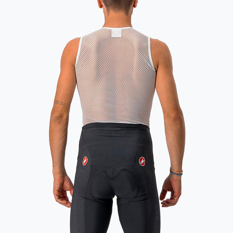 Мъжка колоездачна тениска Castelli Core Mesh 3 Sleeveless white 2
