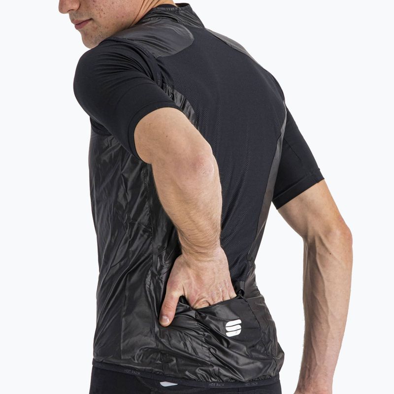 Мъжка колоездачна жилетка Sportful Hot Pack Easylight black 1102027.002 4